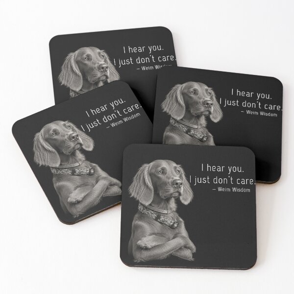 Item preview, Funny Weimaraner Dog designed and sold by HoldYourPoint.