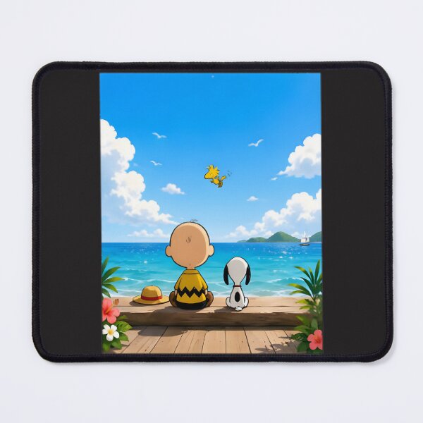 Item preview, Snoopy & Charlie Brown Ocean Sunset Duo | Best Gift designed and sold by T**** A********.