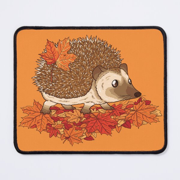 Item preview, Hedgehog with a maple leaf designed and sold by Maria-Henriques.