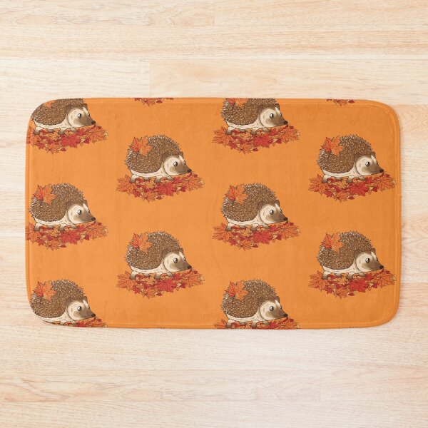 Item preview, Hedgehog with a maple leaf designed and sold by Maria-Henriques.
