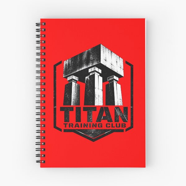 Item preview, Titan Training Club - Brutalist Gym Logo designed and sold by CUTE_CAT ⭐⭐⭐⭐⭐.