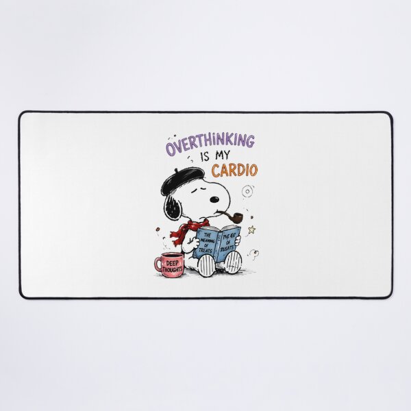 Item preview, Cute White Beagle Reading Book Aesthetic Bookworm Gift | Best Gift designed and sold by T**** A********.