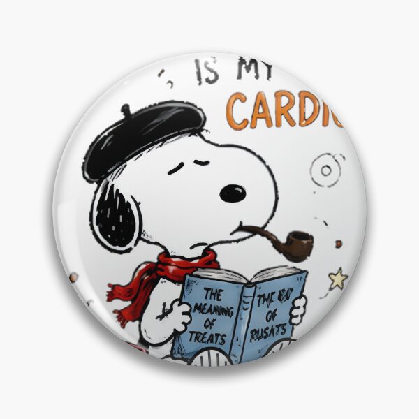 Item preview, Cute White Beagle Reading Book Aesthetic Bookworm Gift | Best Gift designed and sold by T**** A********.
