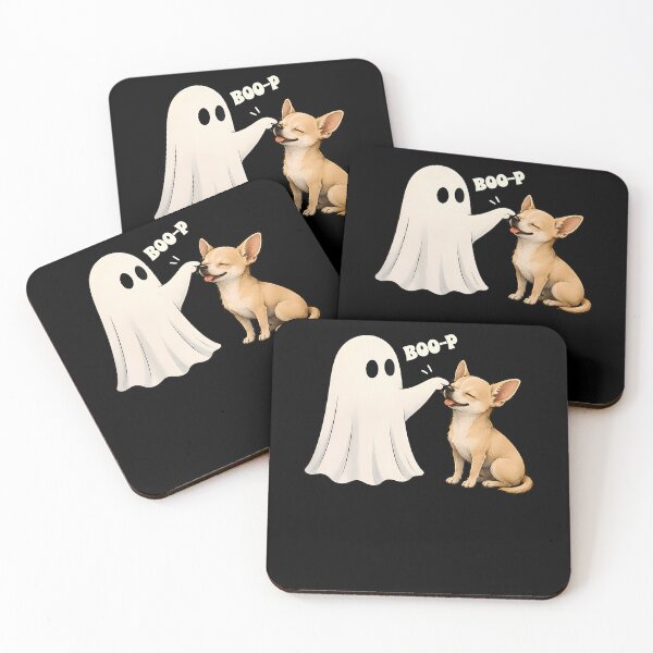 Item preview, Chihuahua Boo P Ghost Nose Boop Halloween Dog Lover designed and sold by Trippy-Toad.