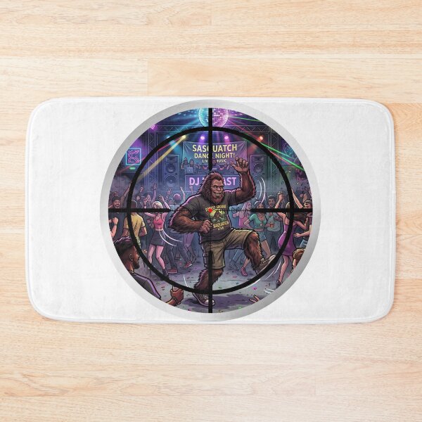 Item preview, Funny Bigfoot Sighting - Dancing in the Nightclub designed and sold by Spank My Yeti.