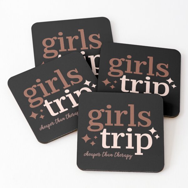 Item preview, Girls Trip Travel Besties Cheaper Than Therapy Gift designed and sold by ScienceCorner.