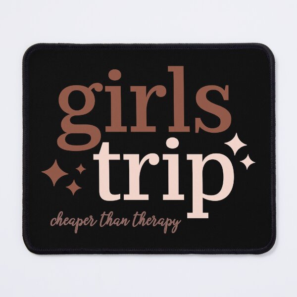 Item preview, Girls Trip Travel Besties Cheaper Than Therapy Gift designed and sold by ScienceCorner.