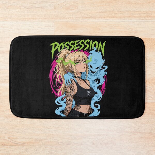 Item preview, Demon Possession Anime Girl designed and sold by GhoulishGraphX.