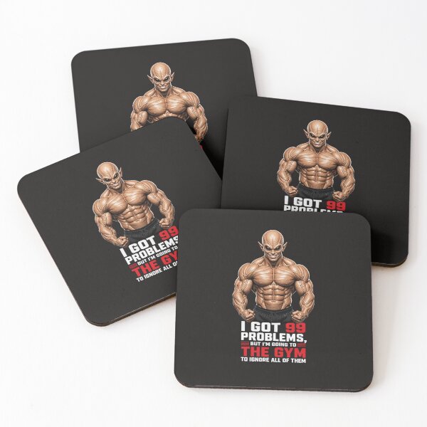 Item preview, 99 Problems But The Gym Fixes Them All - Alien gym designed and sold by UrbaneVibeCo.