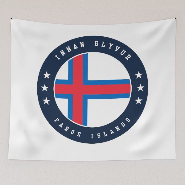 Item preview, Innan Glyvur Faroe Islands designed and sold by jeshands.