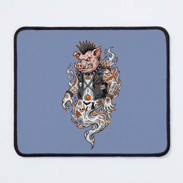 Item preview, Trick or treat - Punk pig ghost - Scary Halloween designed and sold by ParadoxParadox.