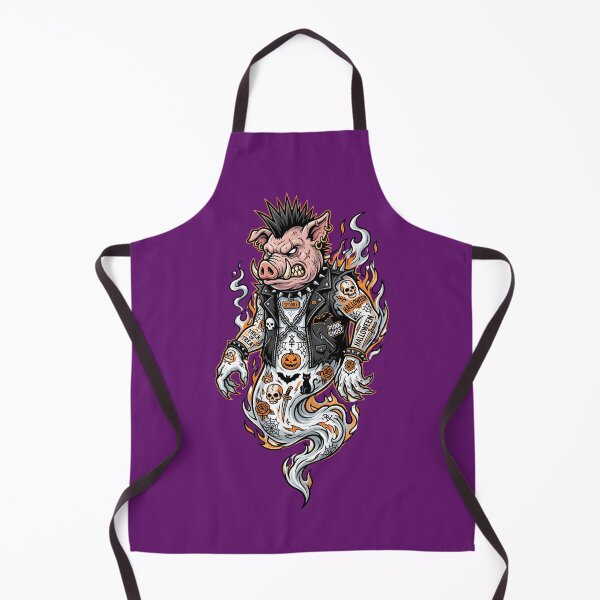 Item preview, Trick or treat - Punk pig ghost - Scary Halloween designed and sold by ParadoxParadox.