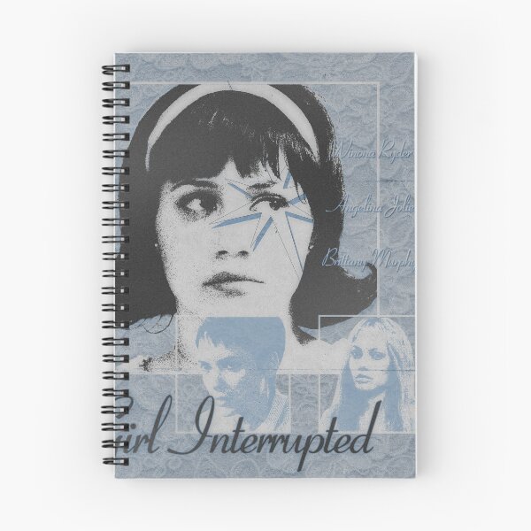 Item preview, blue girl interrupted graphic design print designed and sold by dandelionzone.