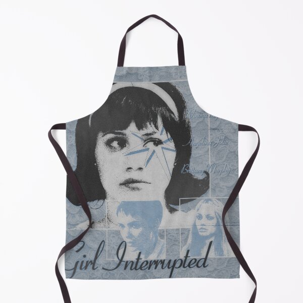Item preview, blue girl interrupted graphic design print designed and sold by dandelionzone.