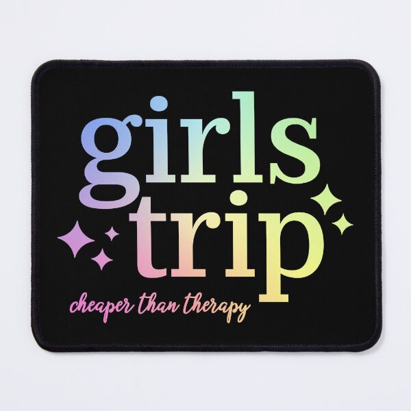 Item preview, Girls Trip Travel Besties Cheaper Than Therapy Gift designed and sold by ScienceCorner.