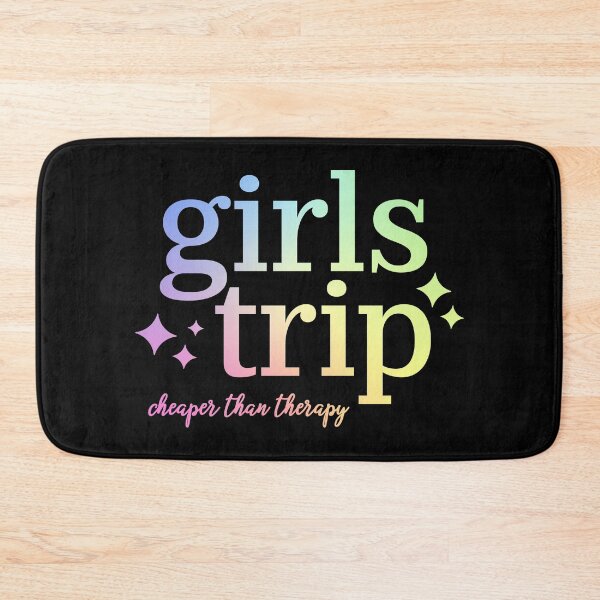 Item preview, Girls Trip Travel Besties Cheaper Than Therapy Gift designed and sold by ScienceCorner.