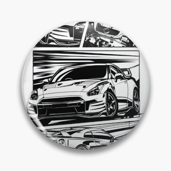 Item preview, Retro Jdm Sports Car Godzilla R35 R34 Art - Japanese Turbo Supercar Design | Best Gift designed and sold by tranthang.