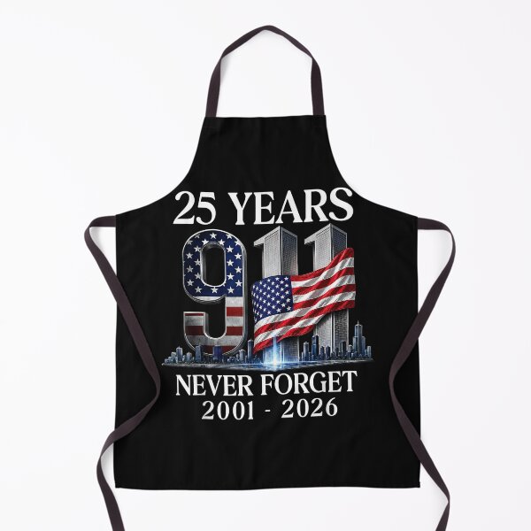 Item preview, 25 Years 9/11 Never Forget September 11 2001 Memorial designed and sold by Remontadarnia.