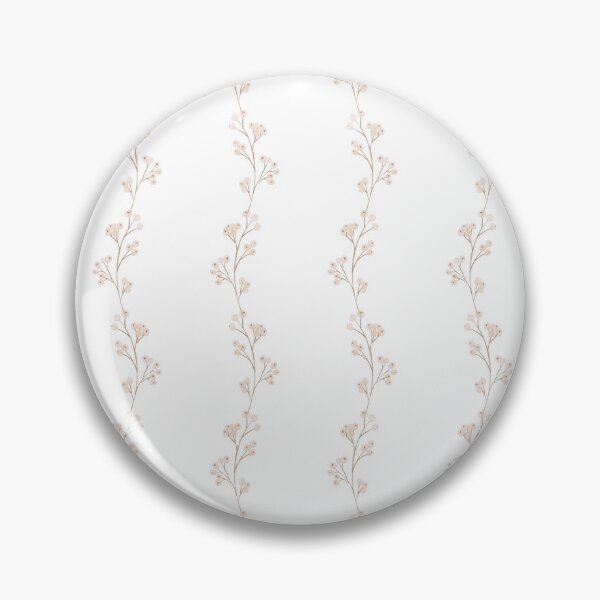 Item preview, Minimalist Soft Pink Floral Vine Stripe Pattern designed and sold by Rehnair.