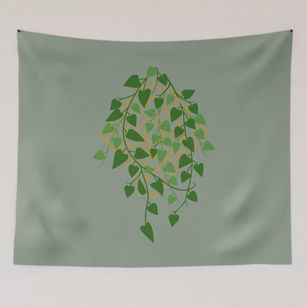 Item preview, Hanging Pothos Plant designed and sold by Laanas.