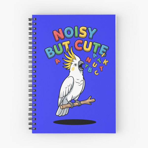 Item preview, Noisy But Cute Sulphur Crested Cockatoo Screaming Parrot Bird Humor Pop Art designed and sold by Rare By Hero.