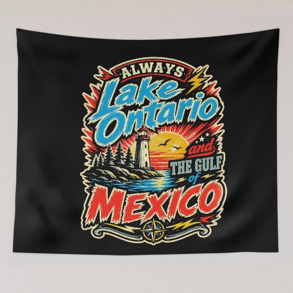Item preview, Always Lake Ontario and Gulf of Mexico Coastal Pride Design designed and sold by stershopepie.