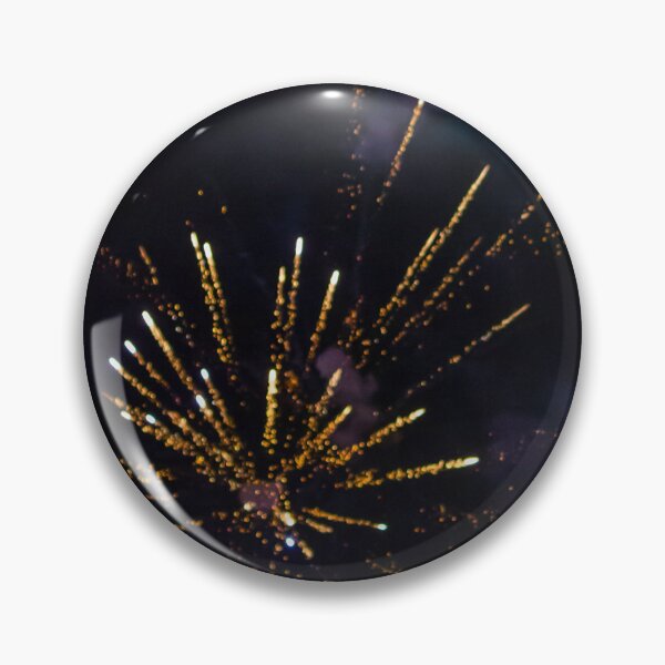Item preview, Colorful Fireworks Explosion Over Night Sky Celebrating Holiday Event With Red Green Sparks And Smoke designed and sold by Nmallia.