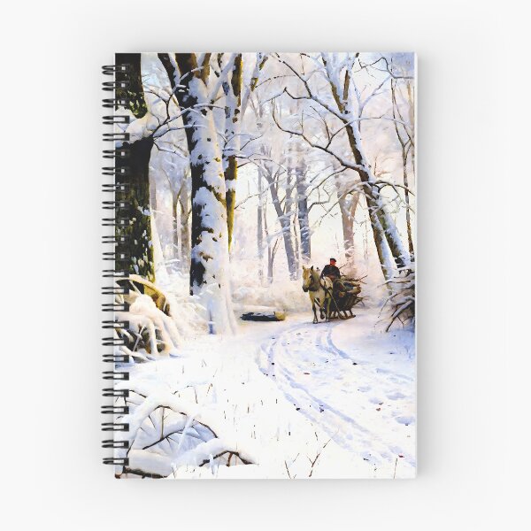 Item preview, Forest in Winter - Peder Mork Monsted  designed and sold by Jon-Baran.