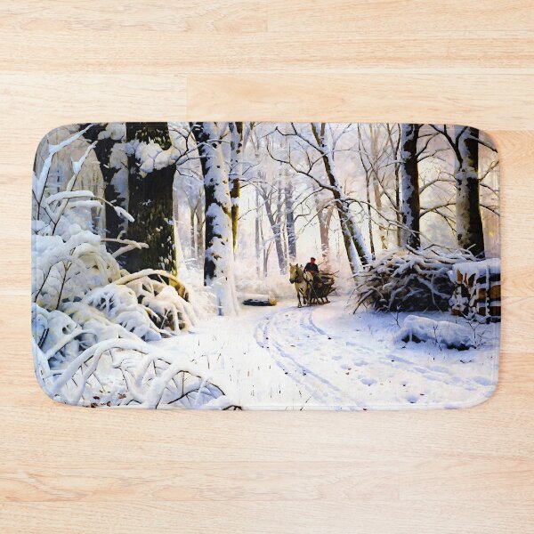 Item preview, Forest in Winter - Peder Mork Monsted  designed and sold by Jon-Baran.