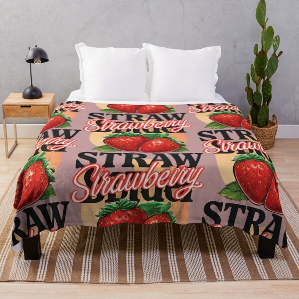 Item preview, Vintage Strawberry Streetwear Graphic - Retro Fruit Typography Design designed and sold by trendplusco.