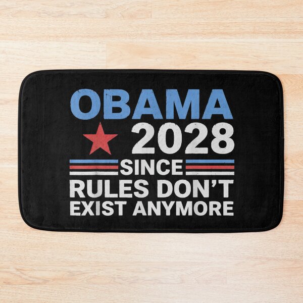 Item preview, Obama 2028 Since Rules Don’t Exist Anymore Political Satire designed and sold by egabilo.