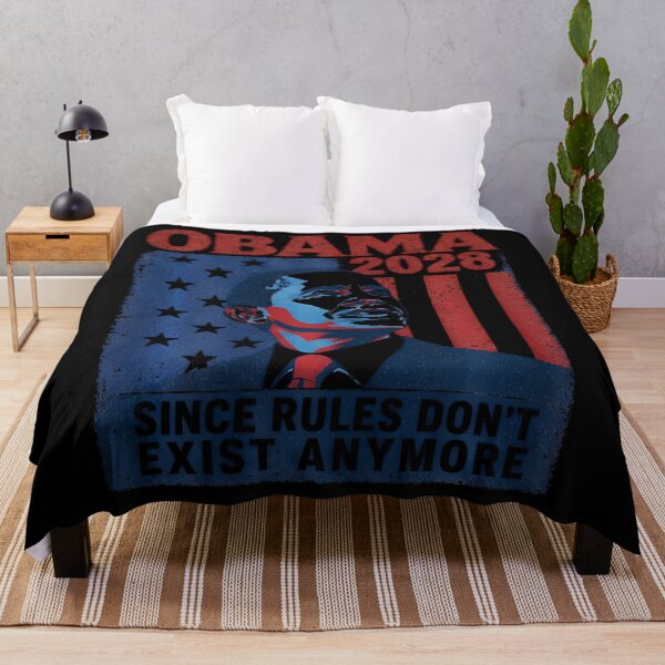 Item preview, Obama 2028 Since Rules Don'T Exist Anymore designed and sold by Trippy-Toad.