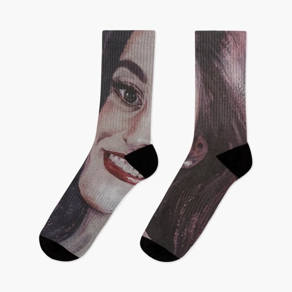 Item preview, Smiling Brunette Woman Watercolor Portrait designed and sold by SlavaArt.