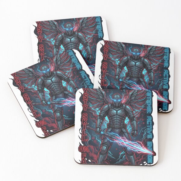 Item preview, Cyber Hussar Pure Skill Futuristic Knight designed and sold by Fairytale_Flowers.
