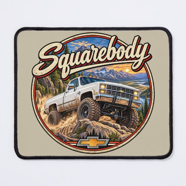Item preview, Squarebody 4x4 Off-Road Graphic designed and sold by alwaysadeal.
