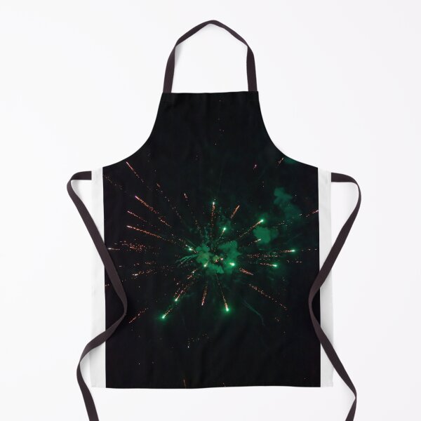 Item preview, Colorful Fireworks Explosion Over Night Sky Celebrating Holiday Event With Red Green Sparks And Smoke designed and sold by Nmallia.
