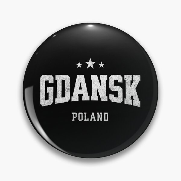 Item preview, Gdansk Poland Vintage Distressed Varsity Travel College Style Design designed and sold by NiceTeeClub.