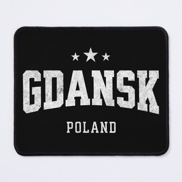 Item preview, Gdansk Poland Vintage Distressed Varsity Travel College Style Design designed and sold by NiceTeeClub.