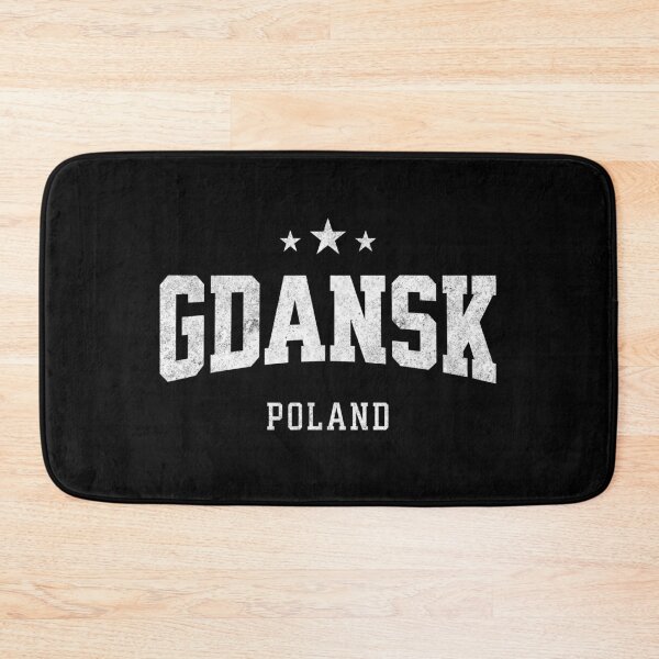 Item preview, Gdansk Poland Vintage Distressed Varsity Travel College Style Design designed and sold by NiceTeeClub.