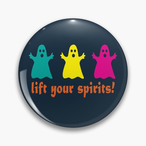 Item preview, Lift Your Spirits (1) - Cute Halloween Ghost Print designed and sold by ToluaPrints.