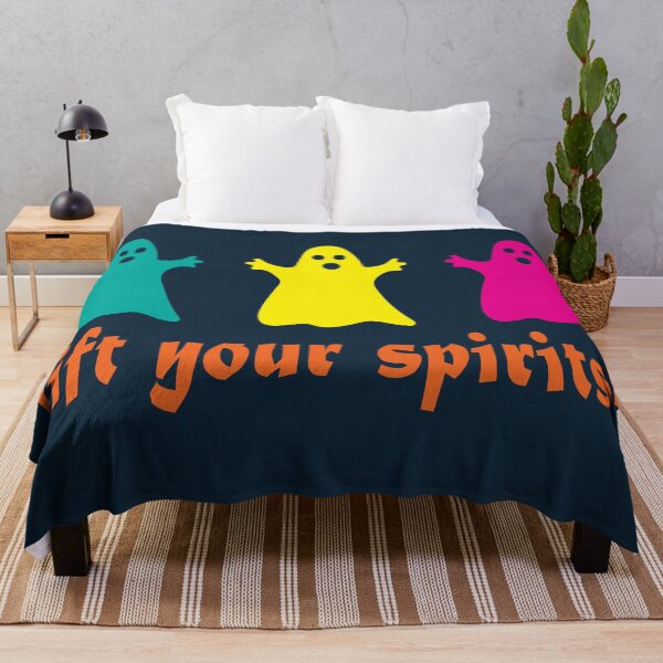 Item preview, Lift Your Spirits (1) - Cute Halloween Ghost Print designed and sold by ToluaPrints.