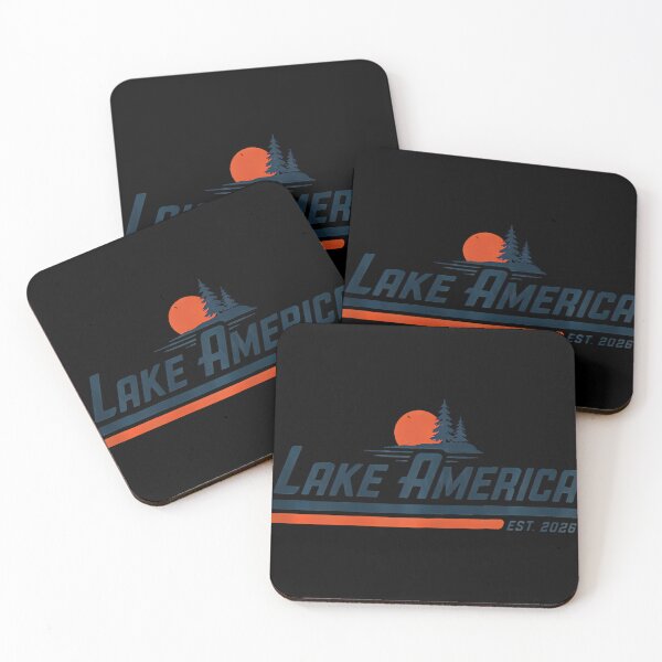 Item preview, Lake America Est 2026 Retro Vintage Patriotic USA designed and sold by HaytamShop.