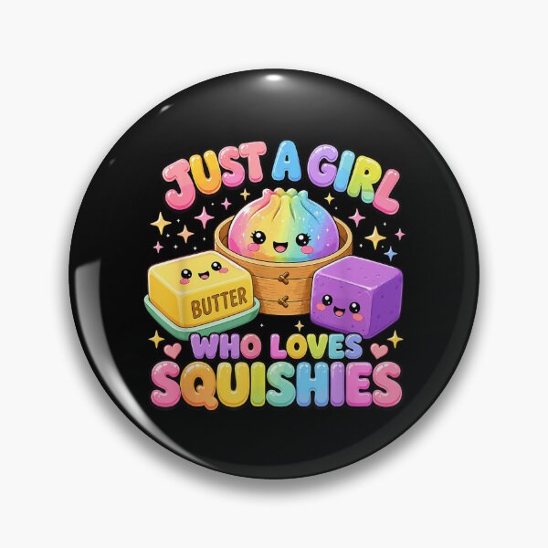 Item preview, Just A Girl Who Loves Squishies Cute Kawaii Collector Gift designed and sold by Aliaalerud.