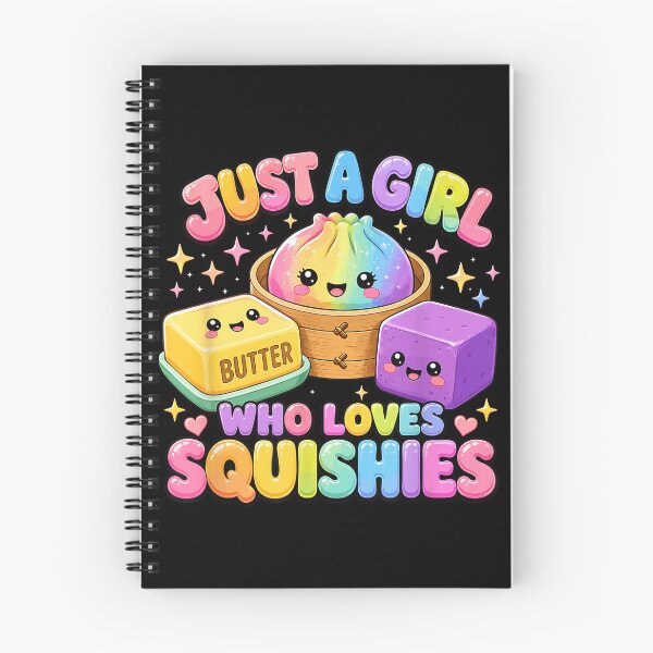 Item preview, Just A Girl Who Loves Squishies Cute Kawaii Collector Gift designed and sold by Aliaalerud.