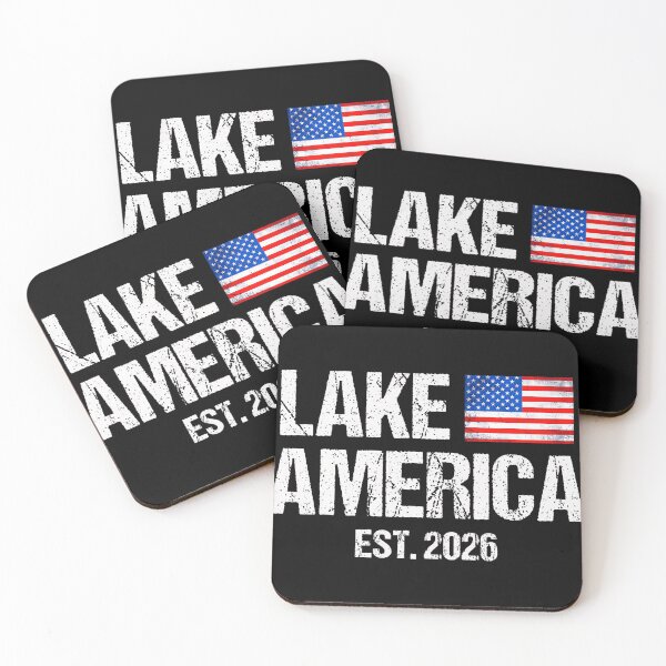 Item preview, Lake America Est 2026 Vintage Patriotic Americana designed and sold by HaytamShop.