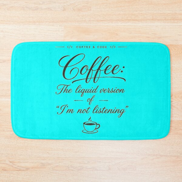 Item preview, Coffee The Liquid Version Of Im Not Listening designed and sold by FABIOLA1970.