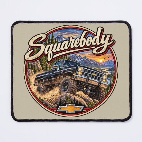 Item preview, Squarebody 4x4 Off-Road Graphic designed and sold by alwaysadeal.