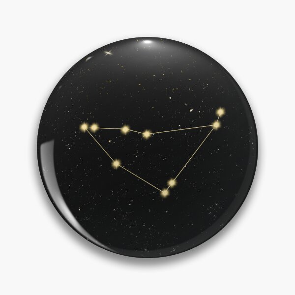 Item preview, Minimalist Gold Capricorn Constellation Zodiac Aesthetic Design designed and sold by ShapingMinds.