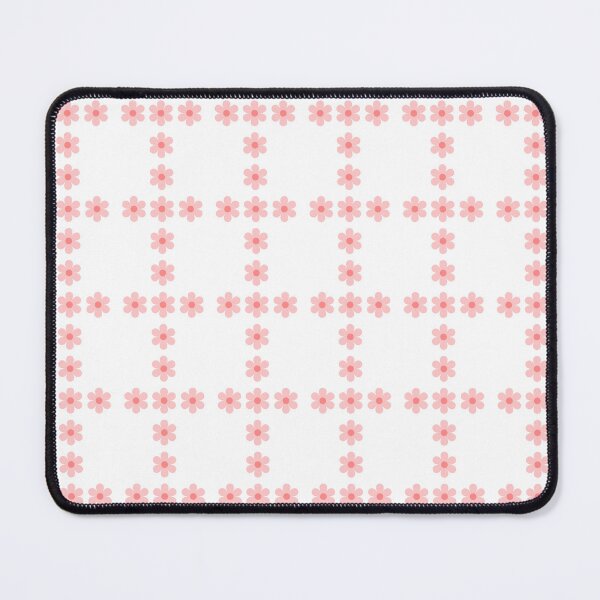 Item preview, Preppy Pink Floral Grid Plaid Seamless Pattern designed and sold by Rehnair.