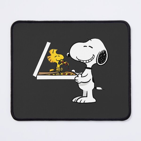 Item preview, Snoopy & Woodstock'S Pizza Party - Cute Dog & Bird Duo Art | Best Gift designed and sold by T**** A********.